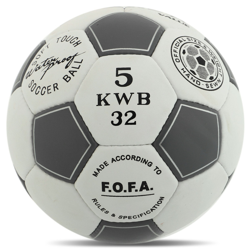 М'яч футбольний SOCCER STAR SOFT TOUCH VALUE FB-6033 №5 кольори в асортименті