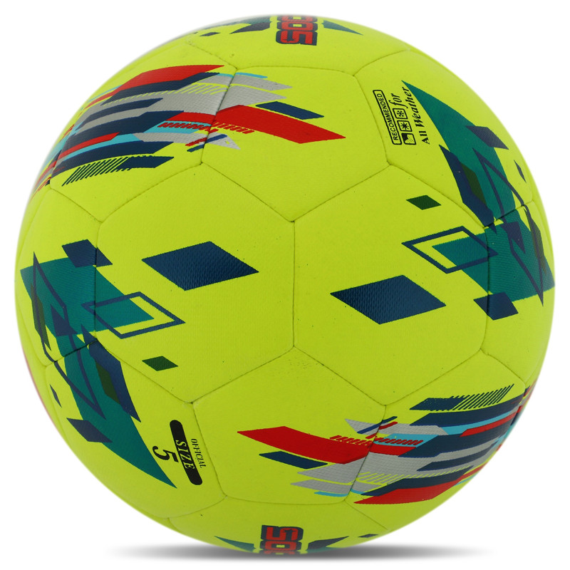 М'яч футбольний HIBRED SOCCER STAR STOKE FB-6035 №5 PU жовтий