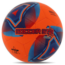 М'яч футбольний HIBRED SOCCER STAR RENDER FB-6036 №5 PU помаранчевий