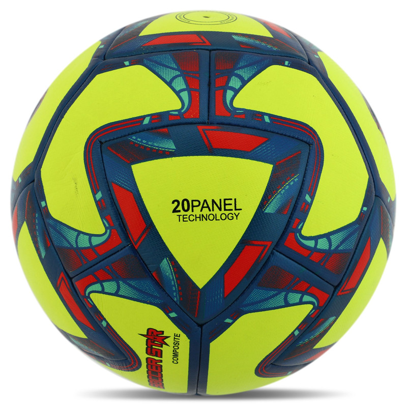 М'яч футбольний HIBRED SOCCER STAR FB-6039 №5 PU кольори в асортименті