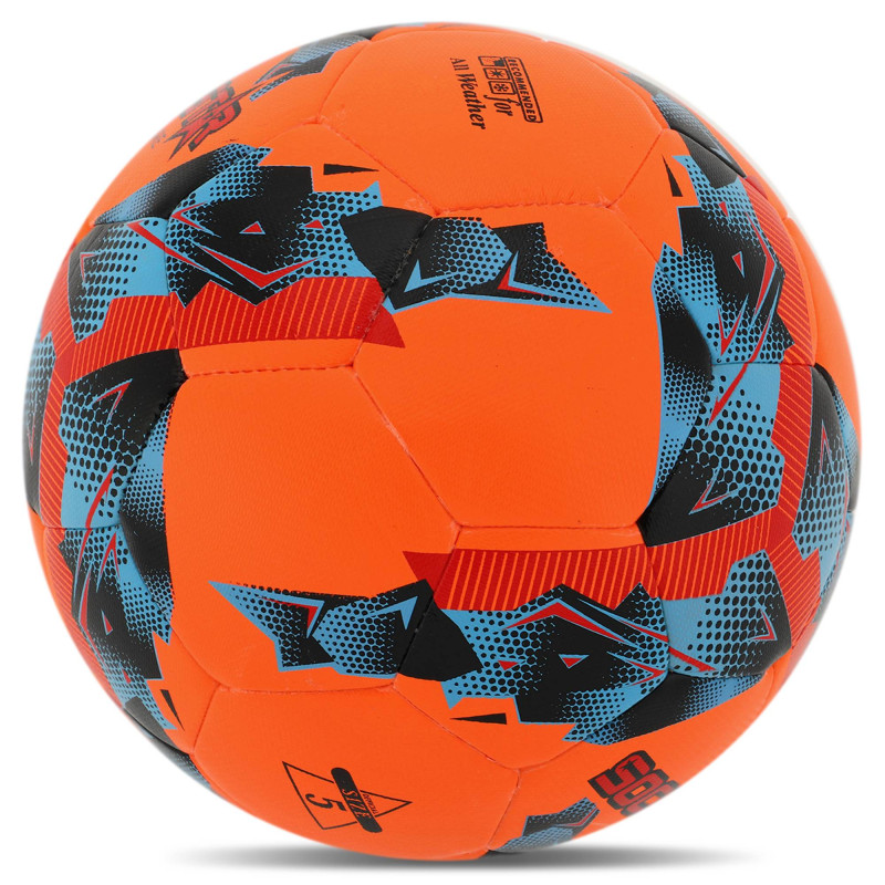 М'яч футбольний HYBRID TECNOLOGY SHINE SOCCER STAR SHARE FB-6046 №5 PU