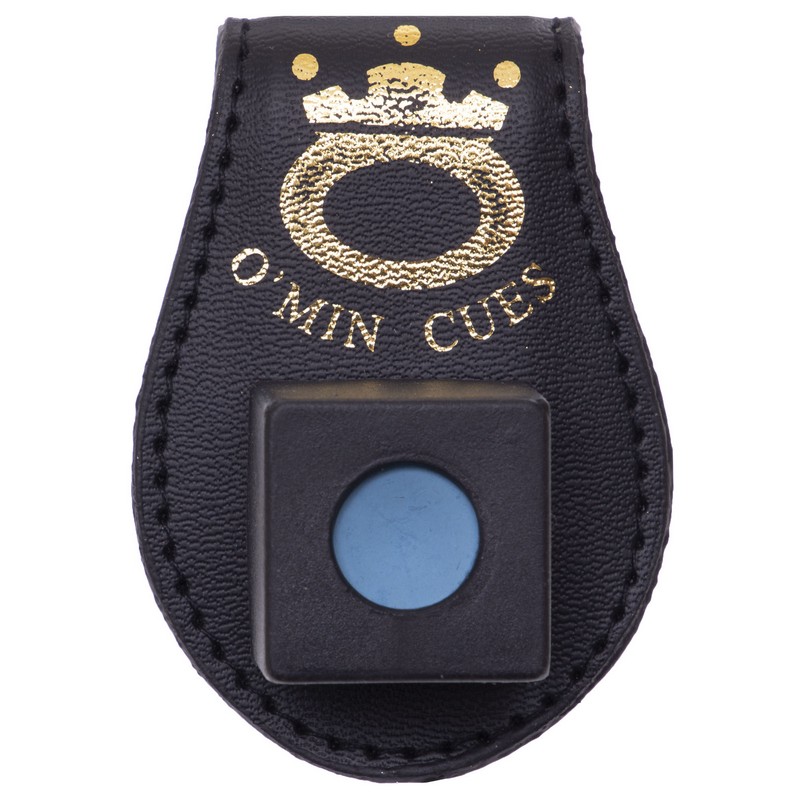 Тримач для крейди більярдної кліпса шкіряна з магнітом SPOINT FB-6068 кольори в асортименті
