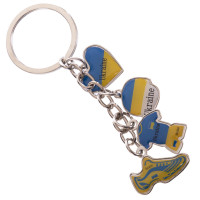 Брелок для ключів SP-Sport I Love Ukraine FB-6086 1шт