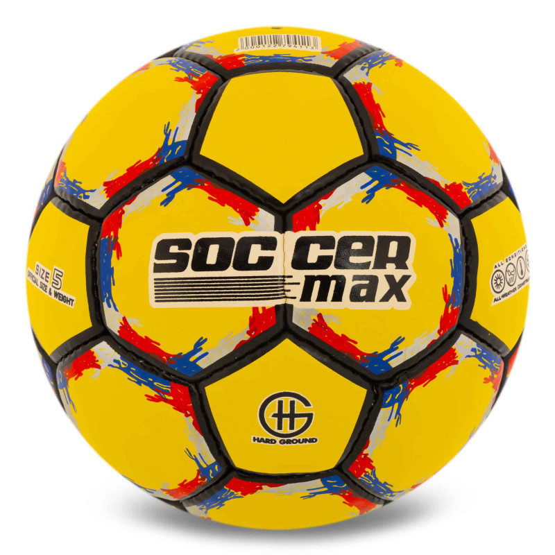 М'яч футбольний SOCCERMAX FB-6525 №5 PU кольори в асортименті