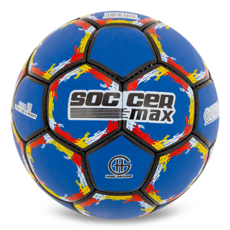 М'яч футбольний SOCCERMAX FB-6525 №5 PU кольори в асортименті