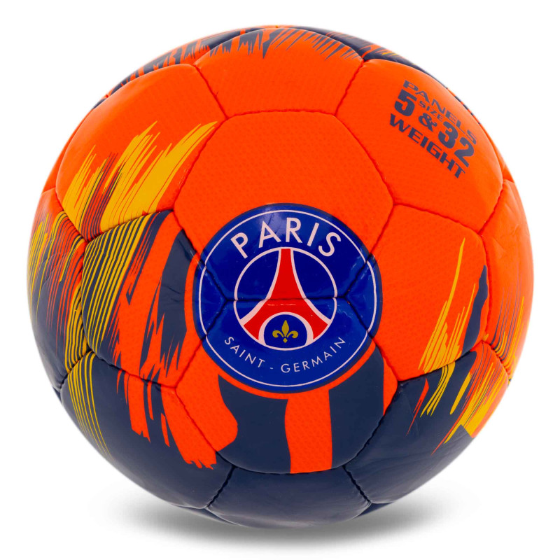 М'яч футбольний BALLONSTAR PARIS SAINT-GERMAIN CRYSTAL FB-6719 №5 PU червоний-чорний