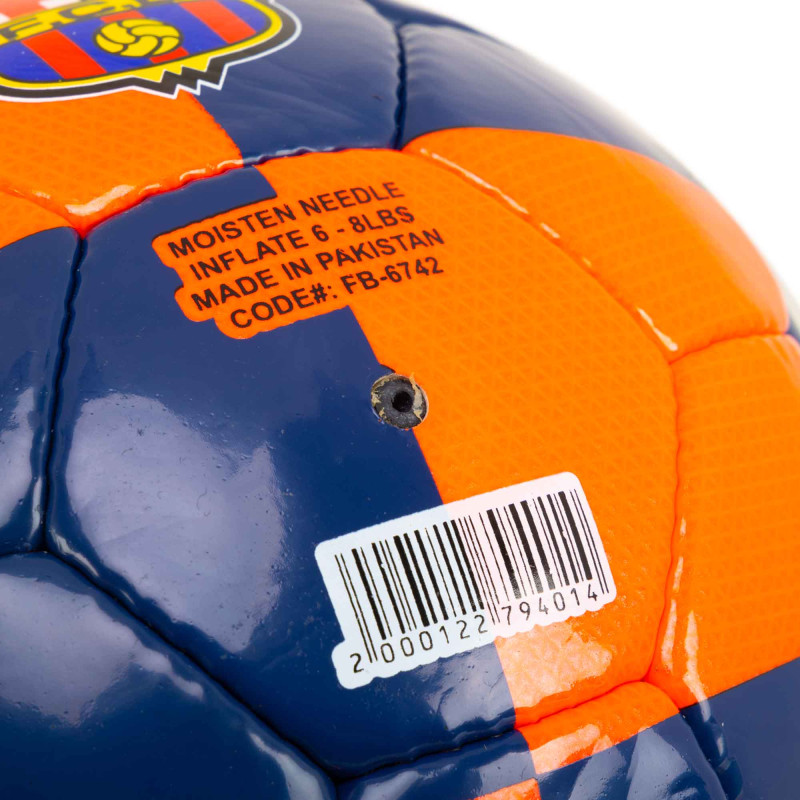 М'яч футбольний BALLONSTAR BARCELONA CRYSTAL FB-6742 №5 PU червоний-чорний