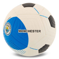 М'яч футбольний HYBRID BALLONSTAR MANCHESTER CITY FB-7944 №5 PU білий-блакитний