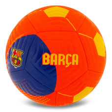 М'яч футбольний HYBRID BALLONSTAR BARCELONA FB-7946 №5 PU червоний-синій