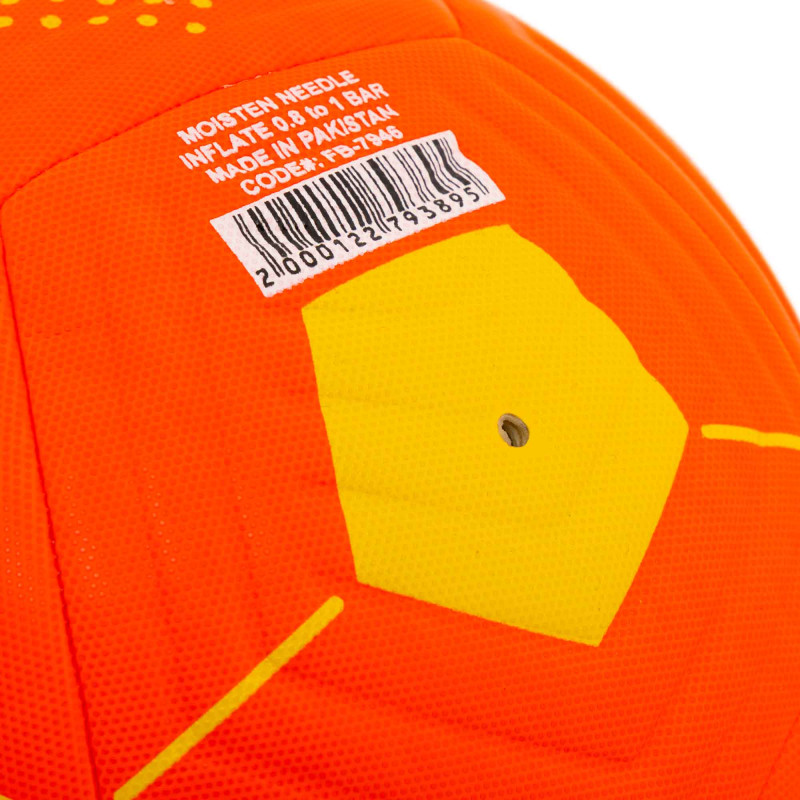 М'яч футбольний HYBRID BALLONSTAR BARCELONA FB-7946 №5 PU червоний-синій