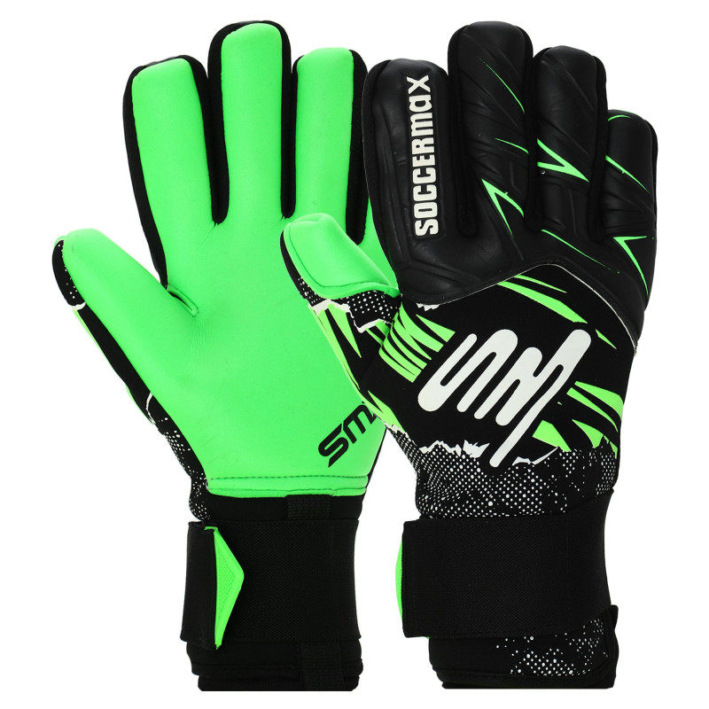 Рукавиці воротарські професійні із захистом пальців SOCCERMAX FB-8244 розмір 7-11 кольори в асортименті