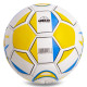 М'яч футбольний BALLONSTAR UKRAINE FB-848 №5 PU білий-жовтий-блакитний