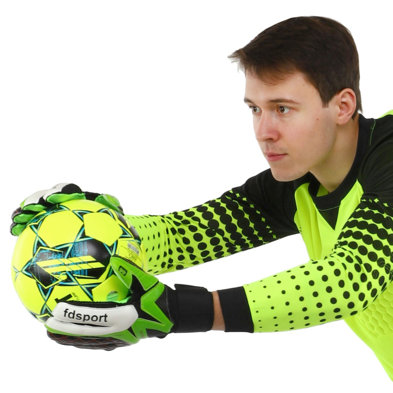 Рукавиці воротарські професійні із захистом пальців FDSPORT FB-853 розмір 7-11 кольори в асортименті