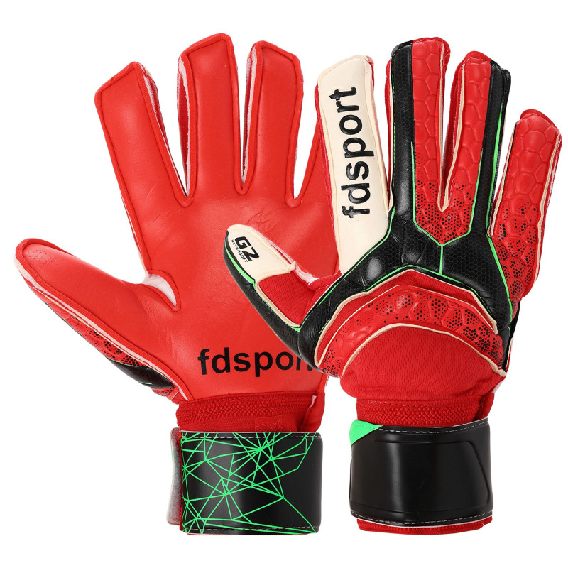 Рукавиці воротарські із захистом пальців FDSPORT FB-873 розмір 8-10 кольори в асортименті