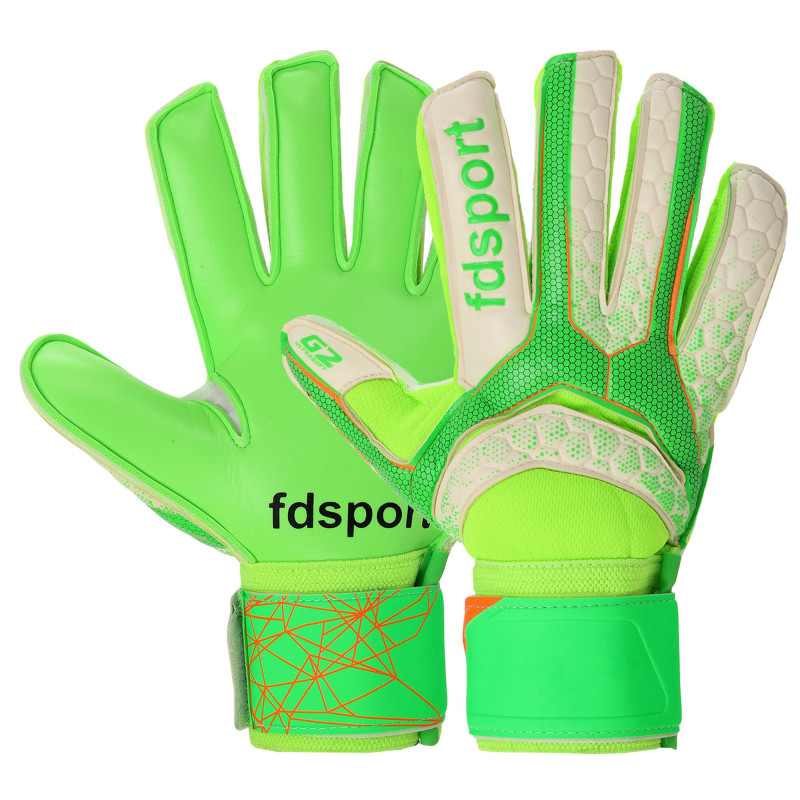 Рукавиці воротарські із захистом пальців FDSPORT FB-873 розмір 8-10 кольори в асортименті