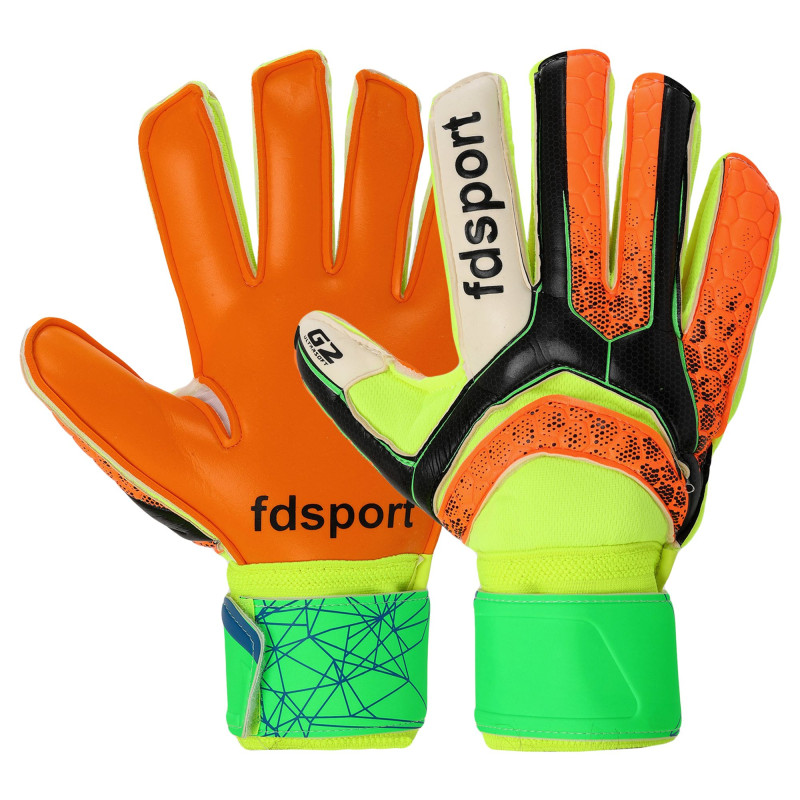 Рукавиці воротарські із захистом пальців FDSPORT FB-873 розмір 8-10 кольори в асортименті