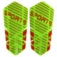 Щитки футбольні SPORTS FB-9728 S-M кольори в асортименті