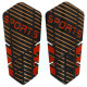 Щитки футбольні SPORTS FB-9728 S-M кольори в асортименті
