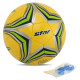 М'яч футзальний STAR FB624-05 №4 PU жовтий-салатовий