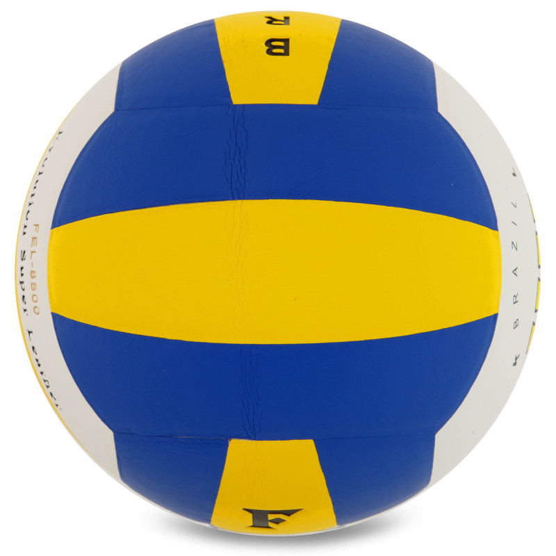 М'яч волейбольний FOX FEL-8500-VB №5 PU білий-жовтий-синій