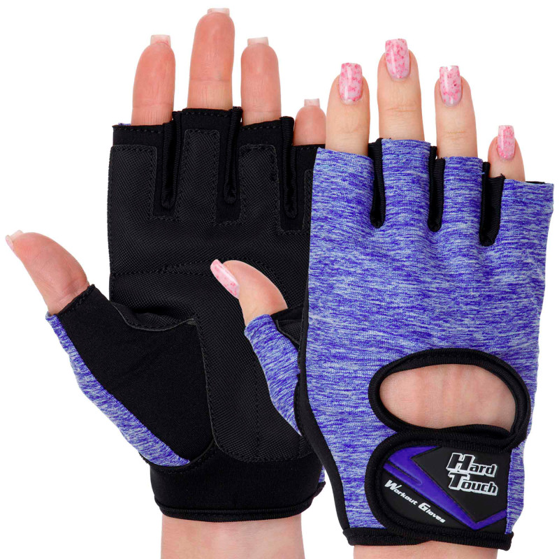 Рукавиці для фітнесу та тренувань HARD TOUCH FG-003 XS-XL кольори в асортименті
