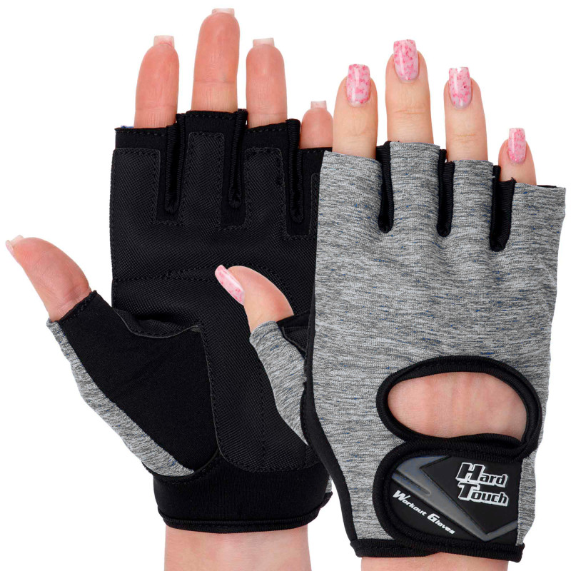 Рукавиці для фітнесу та тренувань HARD TOUCH FG-003 XS-XL кольори в асортименті