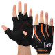 Рукавиці для фітнесу та тренувань HARD TOUCH FG-005 S-XL чорний-помаранчевий