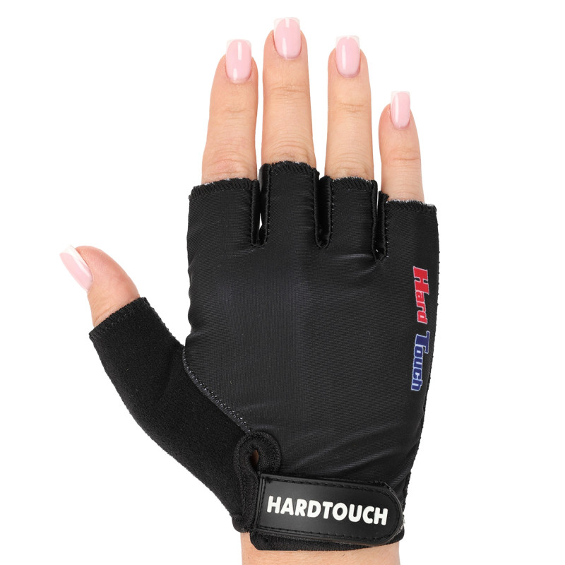 Рукавиці для фітнесу та тренувань HARD TOUCH FG-010 XS-L чорний