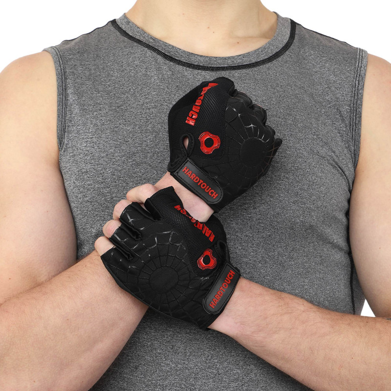 Рукавиці для фітнесу та тренувань HARD TOUCH FG-9499 S-XL кольори в асортименті