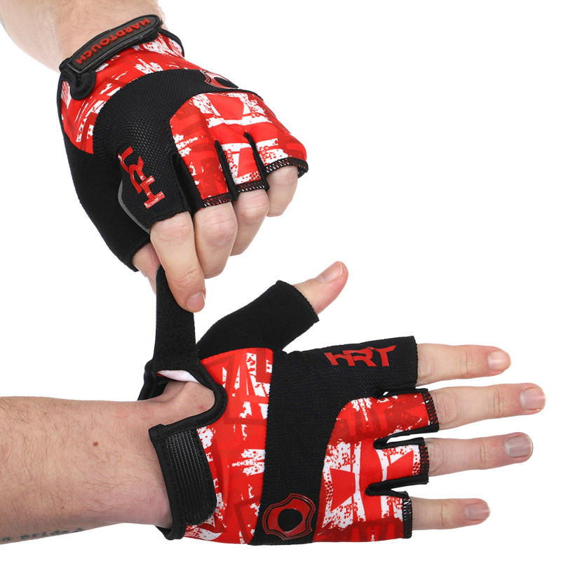 Рукавиці для фітнесу та тренувань HARD TOUCH FG-9523 S-XL кольори в асортименті