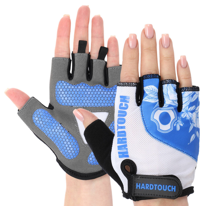 Рукавиці для фітнесу та тренувань HARD TOUCH FG-9524 S-XL кольори в асортименті
