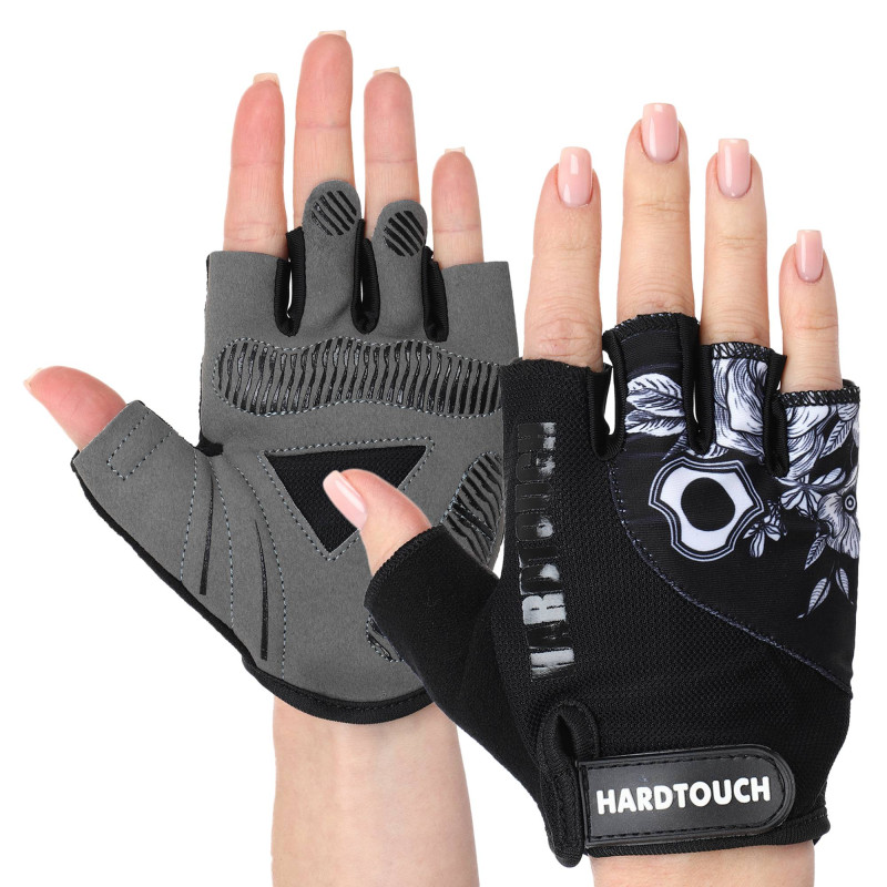 Рукавиці для фітнесу та тренувань HARD TOUCH FG-9524 S-XL кольори в асортименті