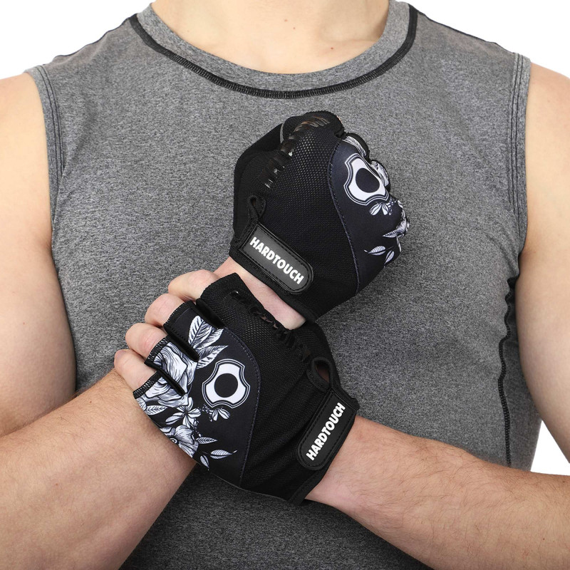 Рукавиці для фітнесу та тренувань HARD TOUCH FG-9524 S-XL кольори в асортименті