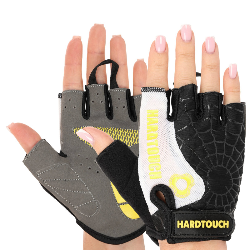 Рукавиці для фітнесу та тренувань HARD TOUCH FG-9525 S-XL кольори в асортименті