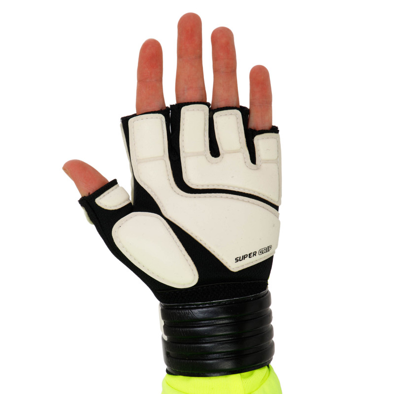 Рукавиці воротарські футзальні STAR GOLEIRO FG100 розмір S-L білий-чорний