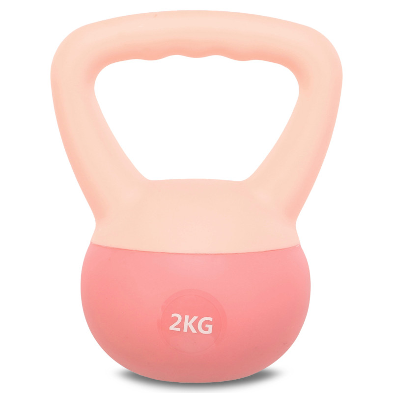 Гиря м'яка SP-Sport SOFT KETTLEBELL FI-0122-2 вага 2кг кольори в асортименті