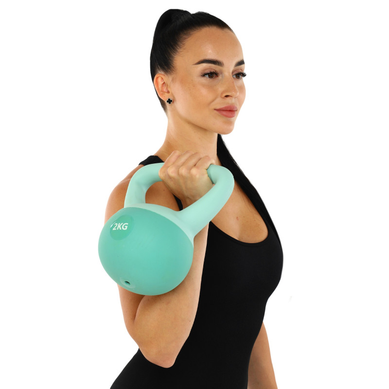 Гиря м'яка SP-Sport SOFT KETTLEBELL FI-0122-2 вага 2кг кольори в асортименті