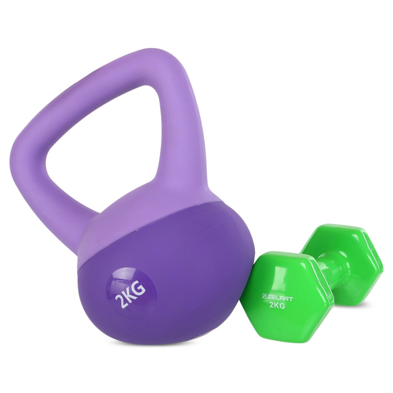 Гиря м'яка SP-Sport SOFT KETTLEBELL FI-0122-2 вага 2кг кольори в асортименті