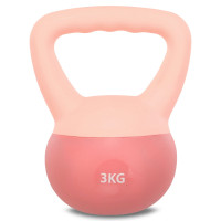 Гиря м'яка SP-Sport SOFT KETTLEBELL FI-0122-3 вага 3кг кольори в асортименті