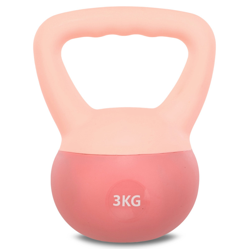 Гиря м'яка SP-Sport SOFT KETTLEBELL FI-0122-3 вага 3кг кольори в асортименті