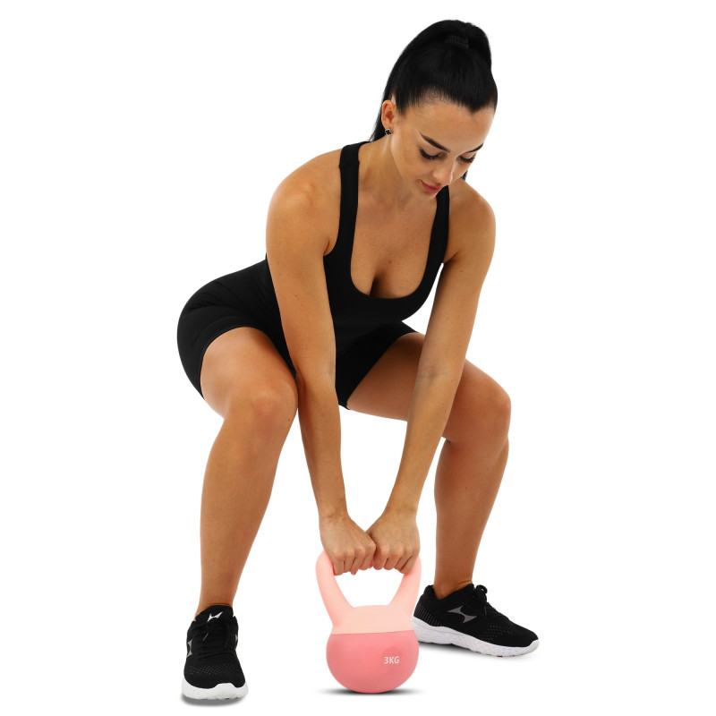 Гиря м'яка SP-Sport SOFT KETTLEBELL FI-0122-3 вага 3кг кольори в асортименті