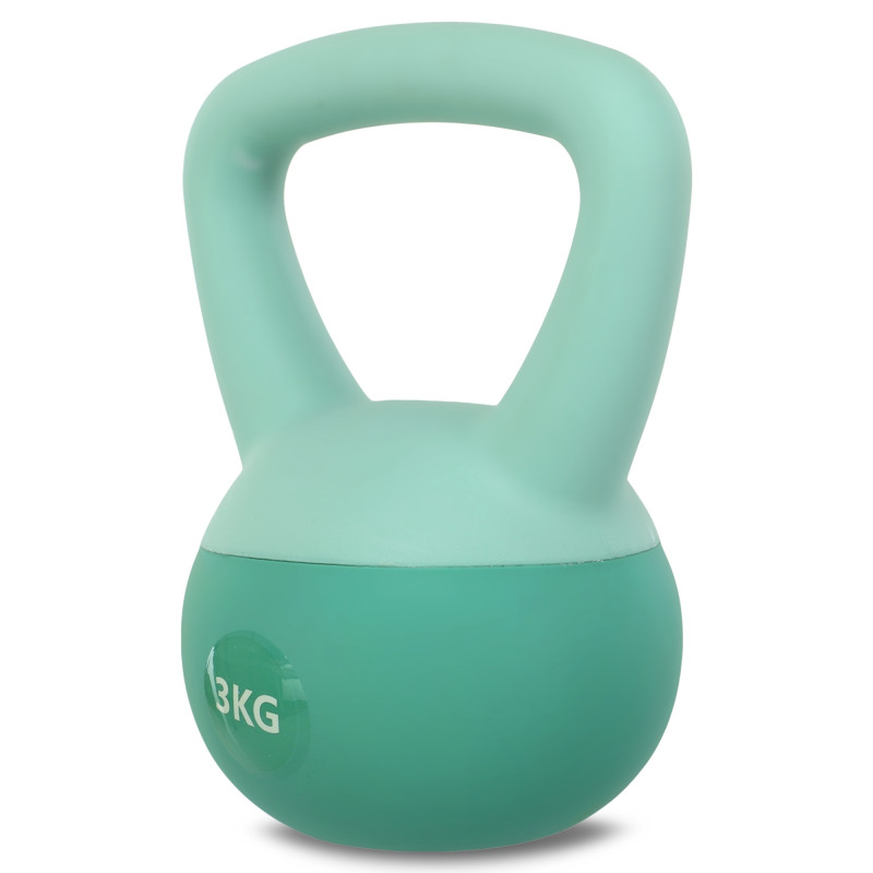 Гиря м'яка SP-Sport SOFT KETTLEBELL FI-0122-3 вага 3кг кольори в асортименті