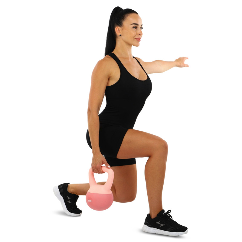 Гиря м'яка SP-Sport SOFT KETTLEBELL FI-0122-3 вага 3кг кольори в асортименті