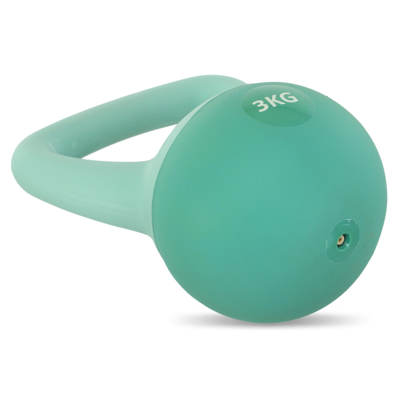Гиря м'яка SP-Sport SOFT KETTLEBELL FI-0122-3 вага 3кг кольори в асортименті