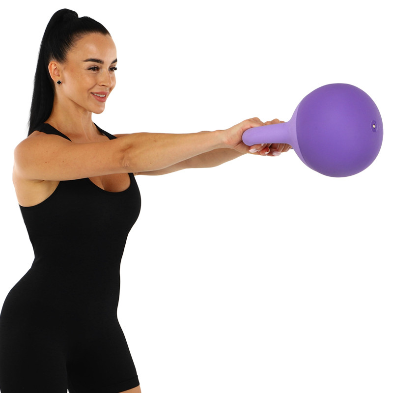 Гиря м'яка SP-Sport SOFT KETTLEBELL FI-0122-8 вага 8кг кольори в асортименті