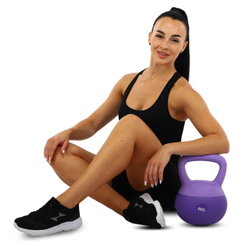 Гиря м'яка SP-Sport SOFT KETTLEBELL FI-0122-8 вага 8кг кольори в асортименті