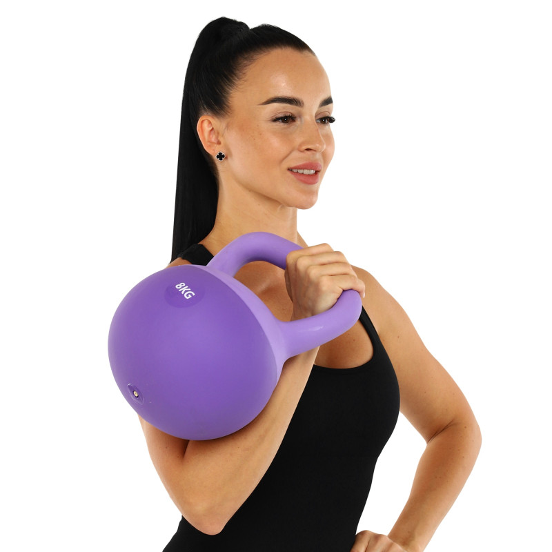 Гиря м'яка SP-Sport SOFT KETTLEBELL FI-0122-8 вага 8кг кольори в асортименті