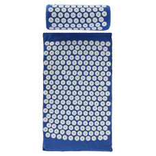 Набір масажний акупунктурний Аплікатор Кузнєцова 2в1 килимок та валик Acupressure mat SP-Sport FI-0134
