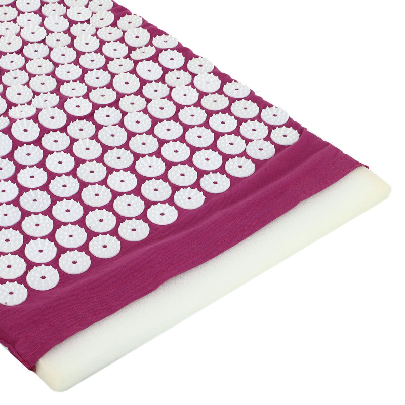 Набір масажний акупунктурний Аплікатор Кузнєцова 2в1 килимок та валик Acupressure mat SP-Sport FI-0134