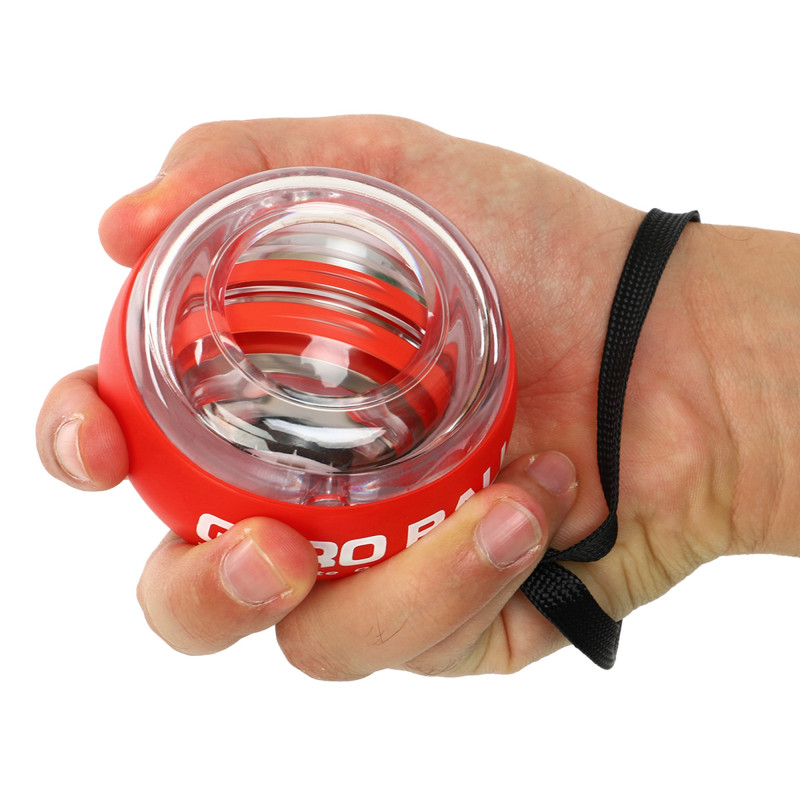 Еспандер гіроскопічний Power Ball тренажер для кистей рук SP-Sport Gyro Bal FI-0145 ø7.3 см кольори в асортименті